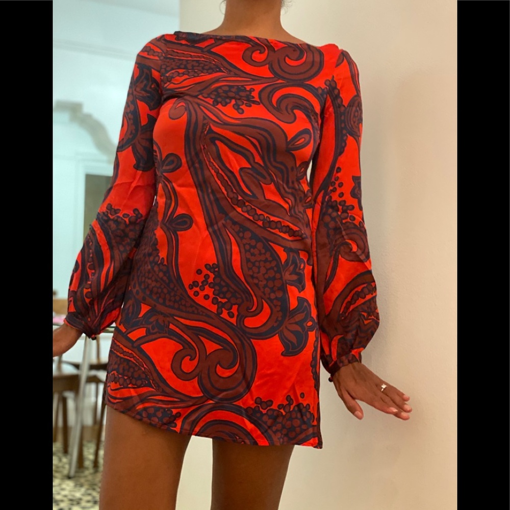 SOLD *** Silk Zara Dress